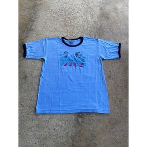 Vintage Y2K Miami Vice Ringer Shirt
